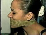 WRAP AROUND TAPE GAGGED, BALL-TIED LORI  (D14-7)