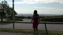 040002 There Is A Long Line For The Toilets And So Andrea Pees In The Roadway