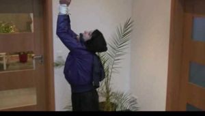 Get 2 Videos with Veronica and Kathi  enjoying Bondage in her shiny nylon Rainwear from our Archives!