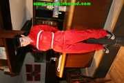 Get 548 Pictures with Jill tied and gagged in shiny nylon rainwear from 2005-2008!