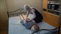 Gina and Stefanie – Hogtie Challenge, Part 4 of 6
