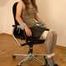 Guest Romy - For the first time tied up in the office 1