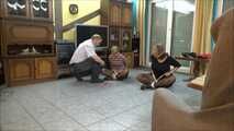 Kyra and Vanessa - tickle detector test Part 7 of  10