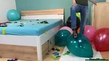 girlfriend nail and heel2pop your balloons