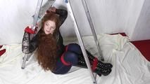 Jasmin tied to a ladder 2/2