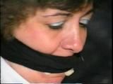 47 YEAR OLD LIBRARIAN PANTYHOSE HOG-TIED HOSTAGE (D18-15)