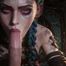 Dirty POV Jinx blow and fuck