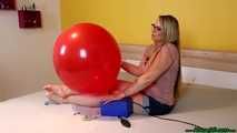 overinflation pumppopping fun with seven balloons