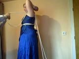 Blue dress