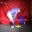 Watching sexy Sonja wearing a supersexy oldschool blue shiny nylon shorts and a lightblue rain jacket during her workout with barbells (Pics)