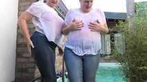   Pool fun for two