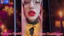 Jerking off Goof Transformation for big red lips