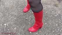 Gummistiefel Einweihung