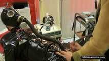 Lady Ashley - Gas Mask Trainig