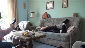 Request video Nina A. - The babysitter part 3 of 5