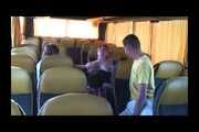 Gangbang in the bus ...