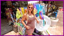 CREAMPIE HORNINESS ON VACATION?! 100% CHEAP SEX TOURIST SLUT!