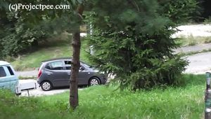 078093 Rachel Evans Takes A Pee