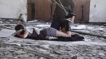 Anna tied in a hogtie 1