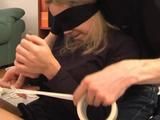 Gina tied up with tape