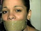 WRAP AROUND TAPE GAGGED, BALL-TIED LORI  (D14-7)