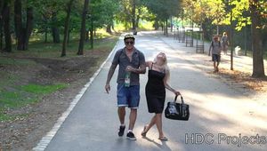 On her way with Sandra