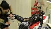 Lady Ashley - Gas Mask Trainig