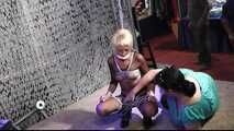 Another hard Lesson for sexy Lena King - humiliated in Public !