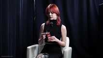 Red Elegance: Yuliana’s Smoking Ritual