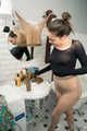 Wet pantyhose fun with Malishka (242 images)