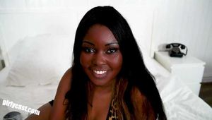 Black beauty Sunny 3some Casting