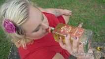 The drunk big girl