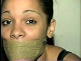 WRAP AROUND TAPE GAGGED, BALL-TIED LORI  (D14-7)