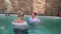   Pool fun for two