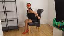 Emilia blindfold photoshoot