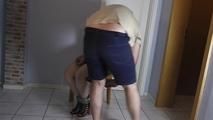 Lucy on chair 1/2