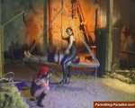 Jill Diamond & Lady AlexXandra, Swinging on the slave 2, 24 min. short-movie / WMV-SD
