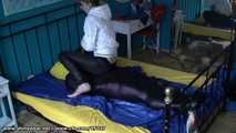 Miss Pam - Spandex Mummy Breathplay