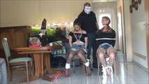Lea, Saskia und Wendy - Die Bondageparty 2  Teil 1 von 5