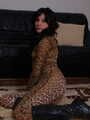 Leoparden-Catsuit