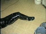 TINY TINA MUMMY WRAPPED WITH PLASTIC & ELECTRICAL TAPE (D31-15)