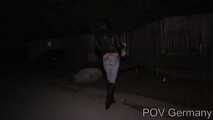 Under german roofs - A Night Walk after Drinking