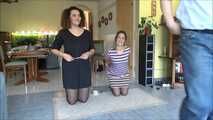 Kyra and Vanessa - tickle detector test Part 3 of  10