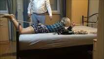 Stefanie – Tied to the bed and tickled – Part 2 of 3
