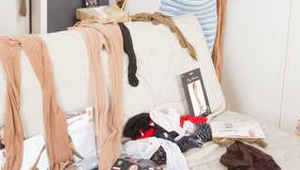 Sofi Goldfinger steht auf Nylon Encasement (312 Bilder)