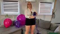 your girlfriend finds your balloons and pops all