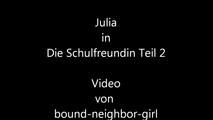 Video request Julia - The school girlfriend 2 part 3 of 5