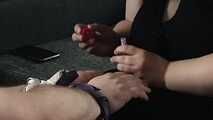 He's Going Pink: Nails and Dildo Training