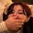 23 YR OLD REAL ESTATE BROKER IS WRAP BONDAGE TAPE GAGGED, MOUTH STUFFED, CLEAVE GAGGED, HANDGAGGED, BANDANNA GAGGED, GAGS ON A SPONGE, GAG-TALKING, NYLON COVERED BARE FEET AND TIED TO A CHAIR (D75-14)