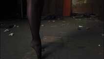Amber in Babydoll in the Attic